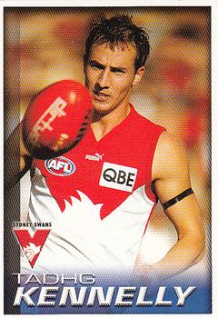2005 Select Herald Sun AFL #163 Tadhg Kennelly Front